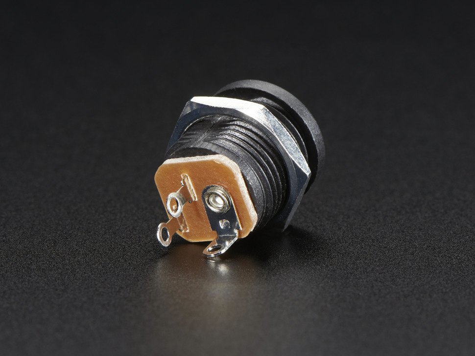 DC barrel jack Panel Mount 2.1mm 5PCS