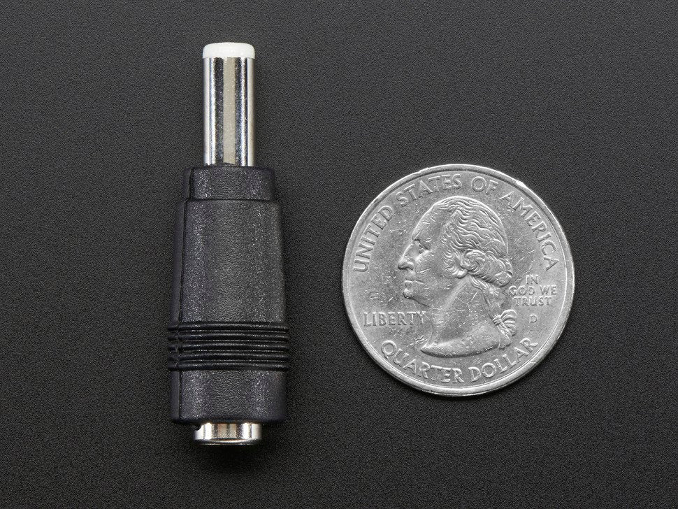 DC Barrel Plug Adapter 2.1mm to 2.5mm