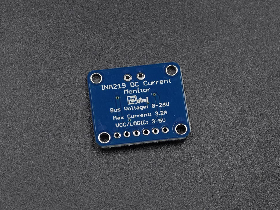 DC Current Sensor INA219 High Side Breakout 26V 3.2A Max