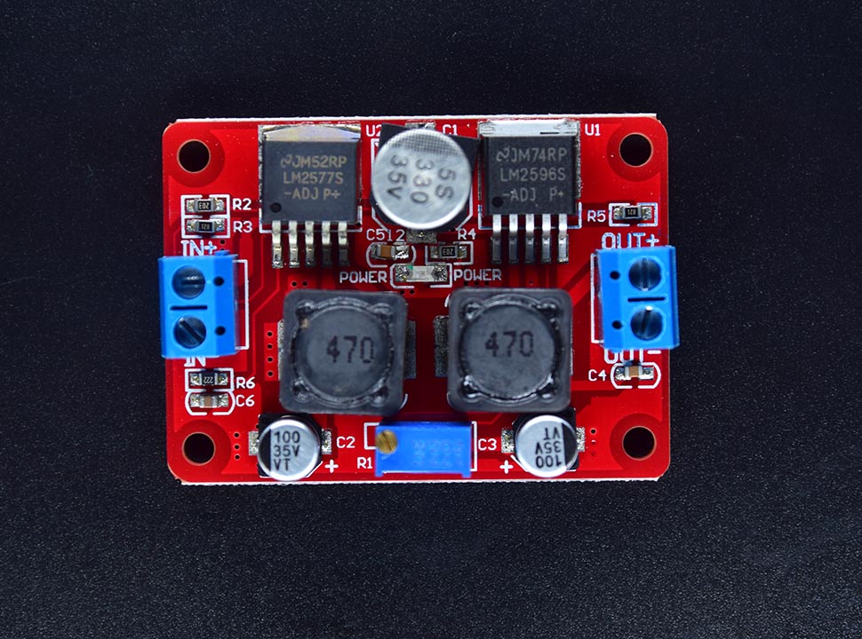 DC DC Boost And Buck Voltage Converter LM2577 LM2596