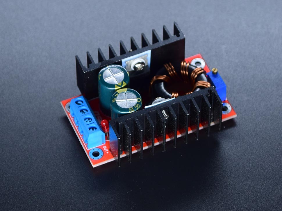 DC DC Booster 6A 150W - circuitrocks