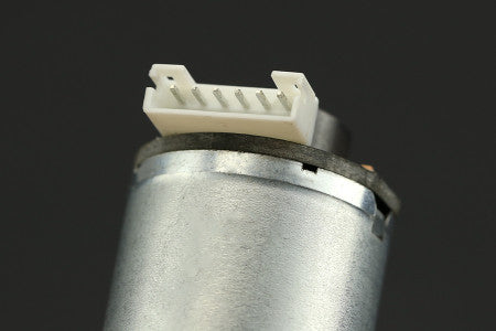 DC Motor 12V 350RPM with Encoder 12kg-cm
