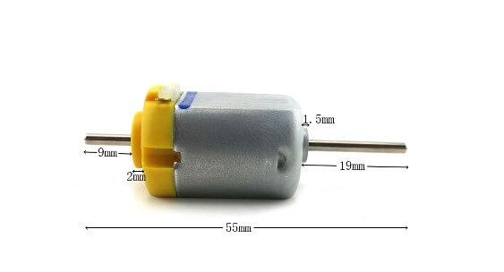 DC Motor 130 Extended Shaft