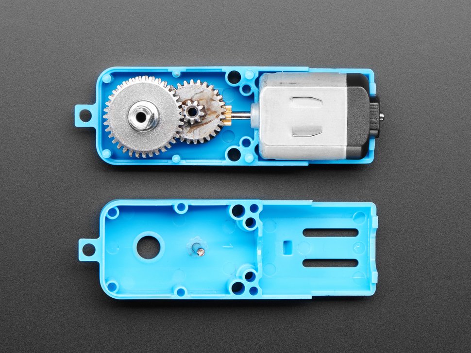 DC Motor TT All-Metal Gearbox 1:90 Gear Ratio