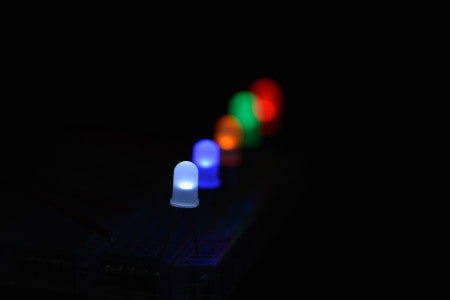 Diffused 5mm LED Pack 50 pcs