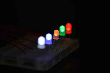 Diffused 5mm LED Pack 50 pcs
