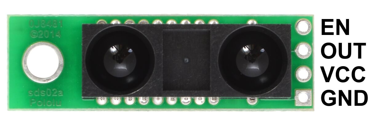 Distance Sensor 10-150cm GP2Y0A60SZLF Sharp 3V