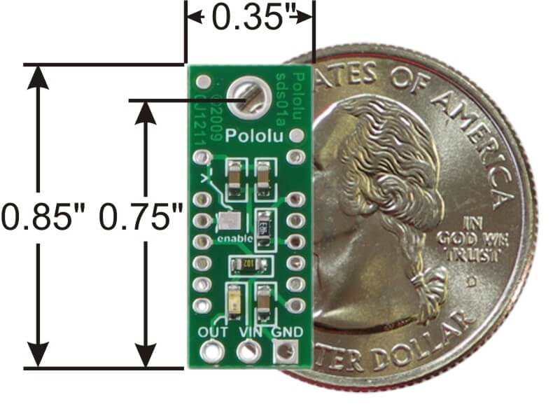 Distance Sensor 10cm GP2Y0D810Z0F Carrier Sharp