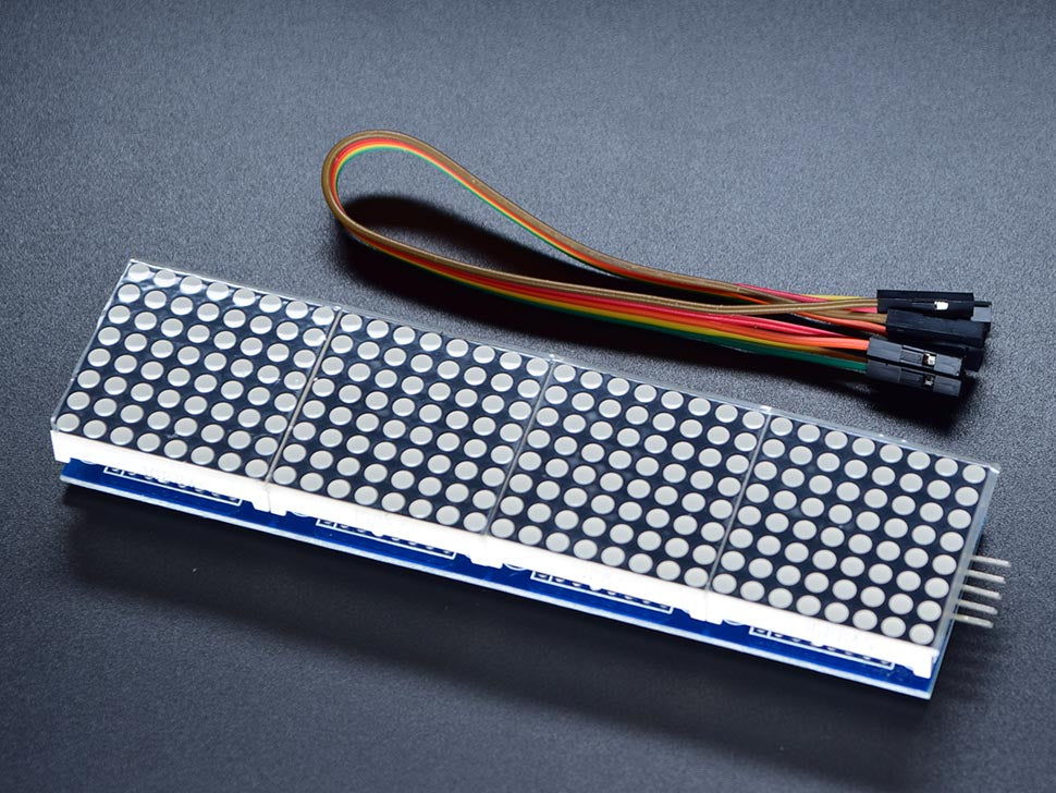 Dot Matrix Cascaded MAX7219 Module