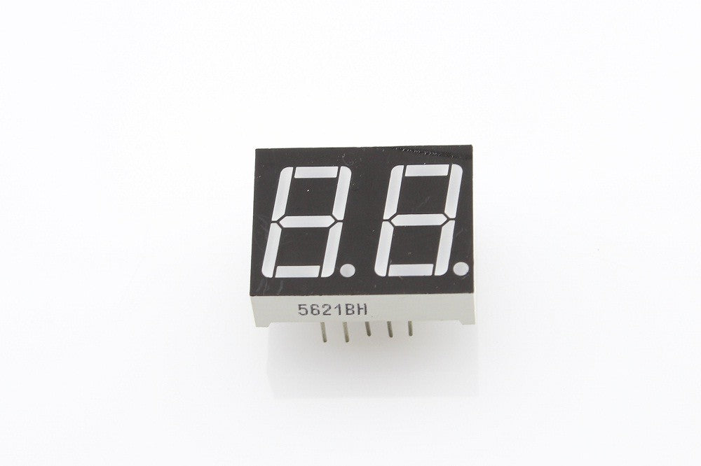 Dual Digit Numeric Display 0.56" Red Common Cathode