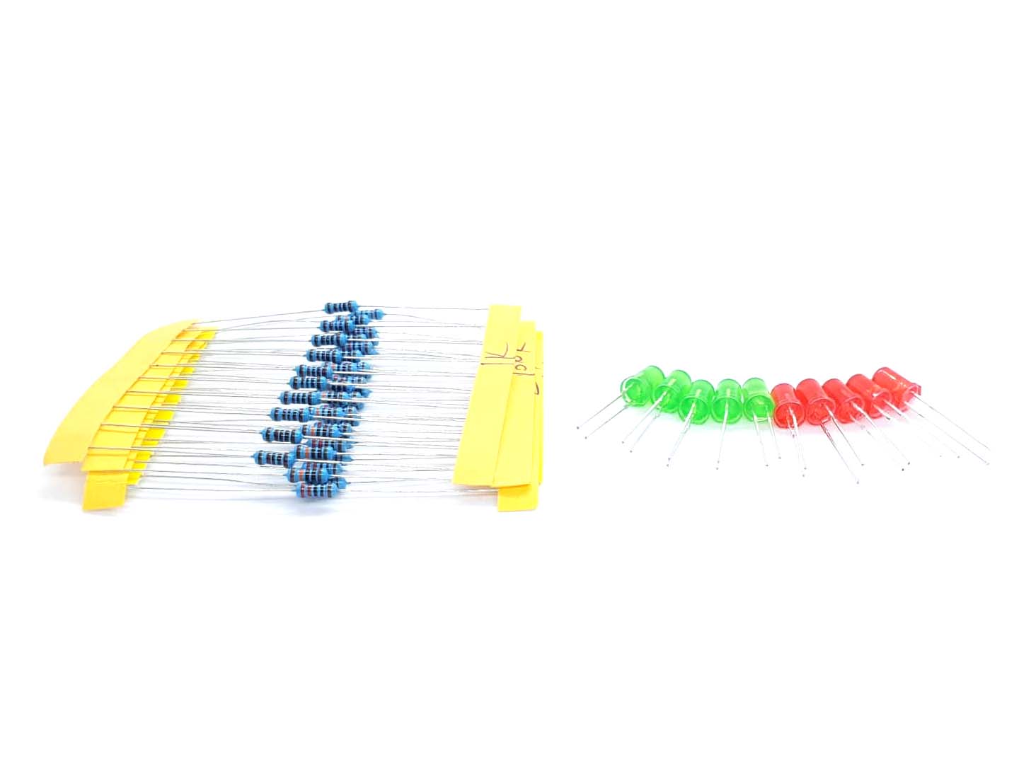Electronics Kit LED Resistor 1K 10K 100K 220 1/4W