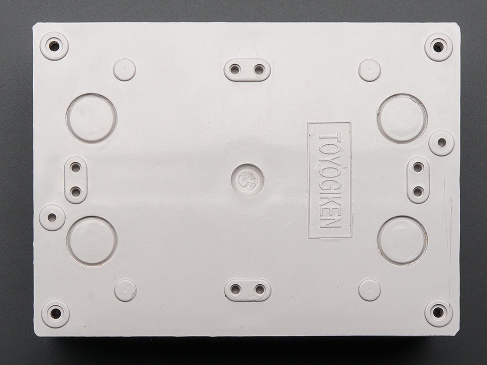 Enclosure Large Plastic Project - Weatherproof with Clear Top