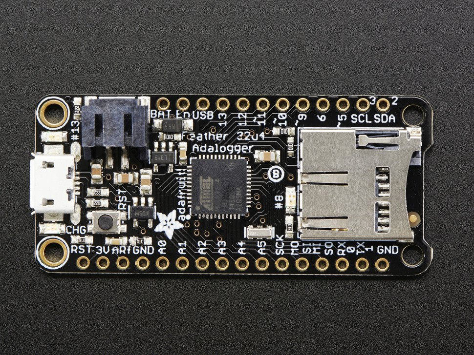 Feather 32u4 Adalogger Adafruit
