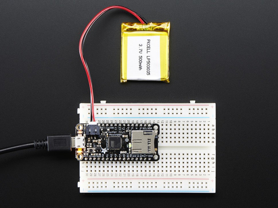 Feather 32u4 Adalogger Adafruit