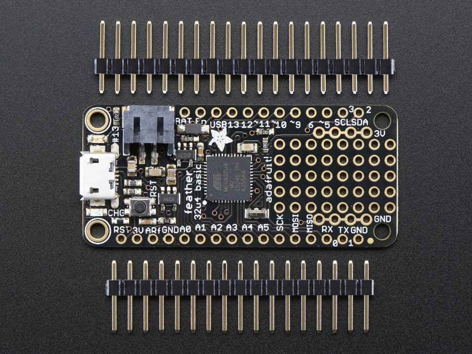 Feather 32u4 Basic Proto Adafruit