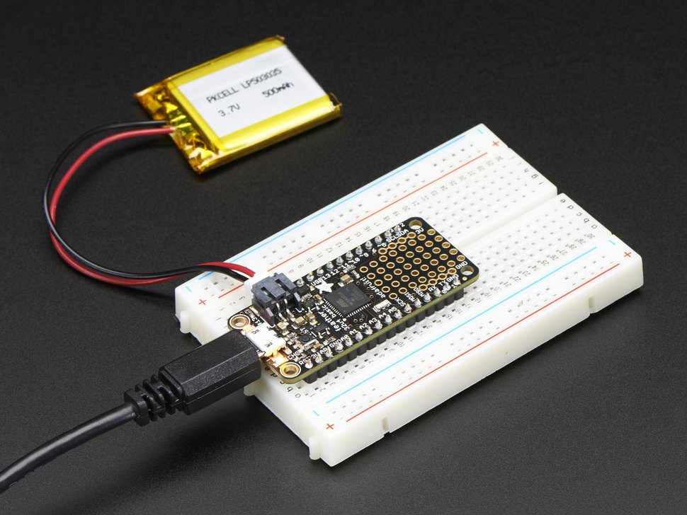 Feather 32u4 Basic Proto Adafruit