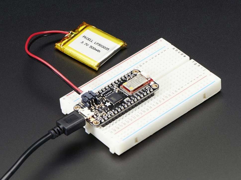 Feather 32u4 Bluefruit LE with Headers Assembled Adafruit