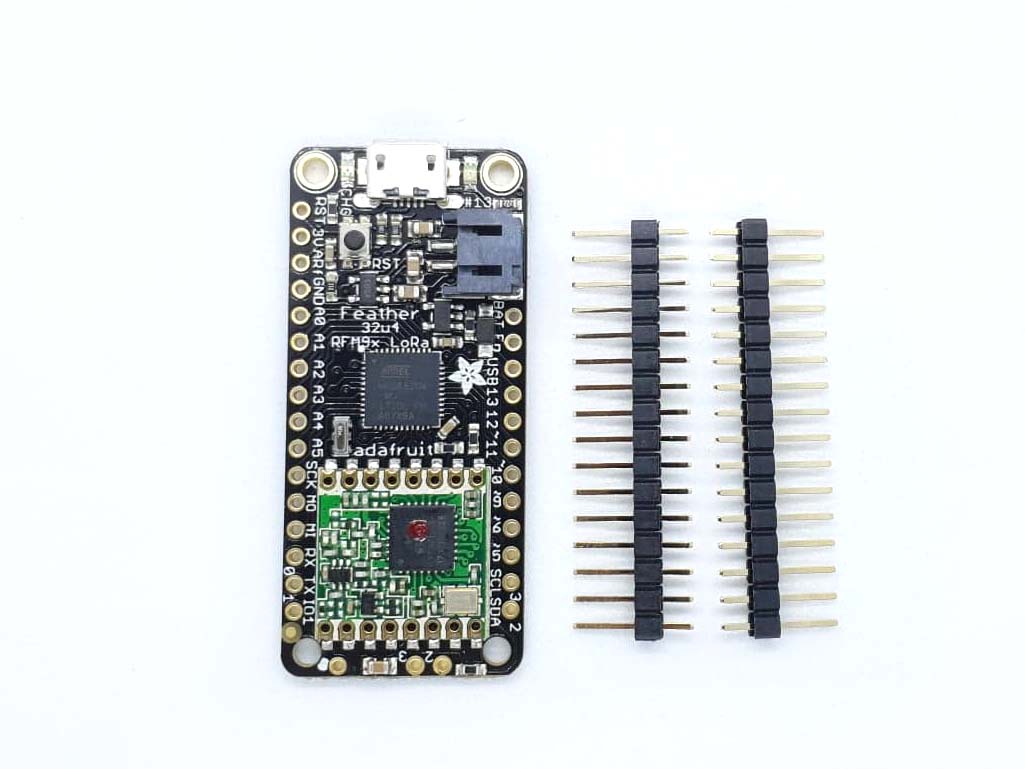 Feather 32u4 RFM96 LoRa Radio 433MHz RadioFruit Adafruit