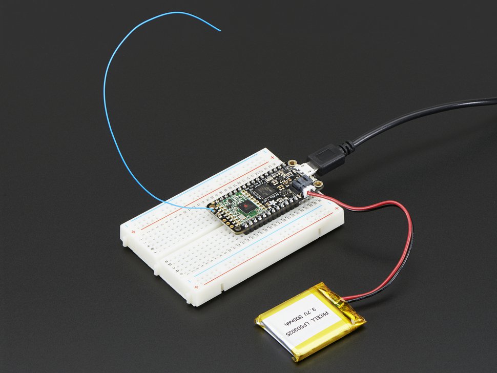 Feather M0 RFM96 LoRa Radio 433MHz RadioFruit Adafruit