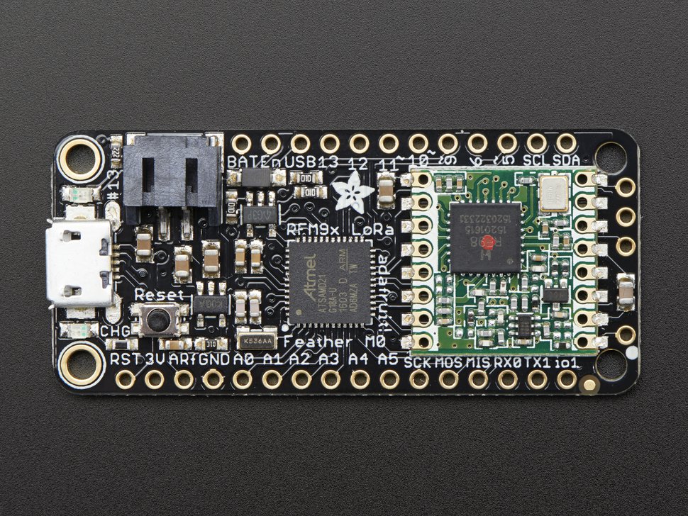 Feather M0 RFM96 LoRa Radio 433MHz RadioFruit Adafruit