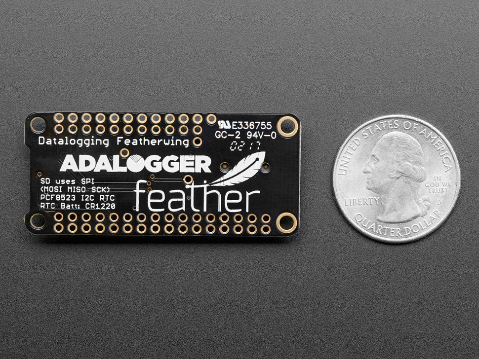 FeatherWing Adalogger RTC SD