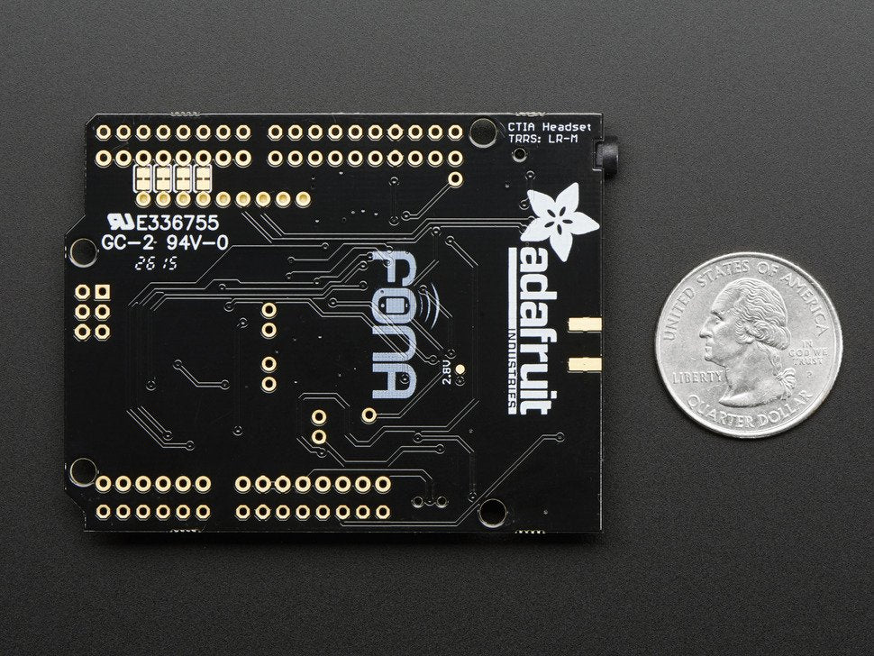 FONA 808 Shield Mini Cellular GSM GPS for Arduino Adafruit