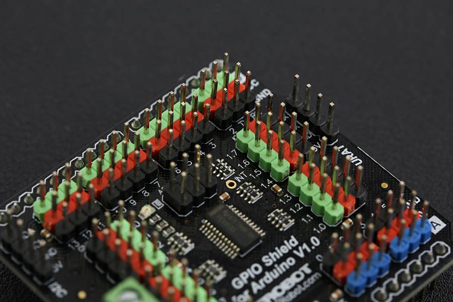 GPIO Expansion Shield for Arduino Gravity