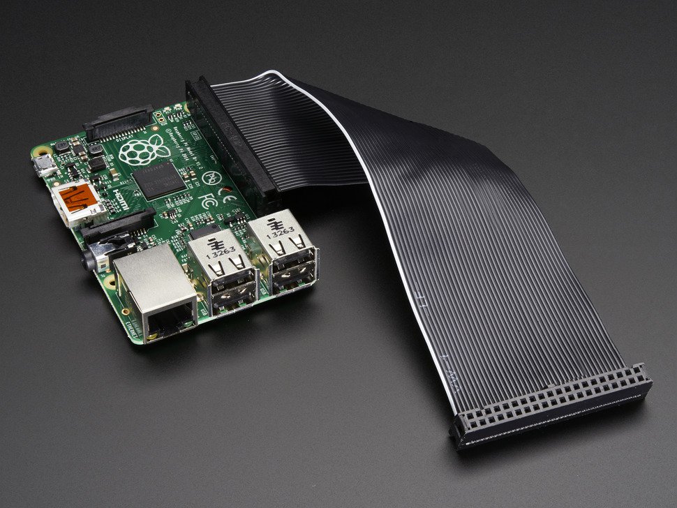 GPIO Ribbon Cable for Raspberry Pi Model A+/B+/Pi 2/Pi 3 40 pins