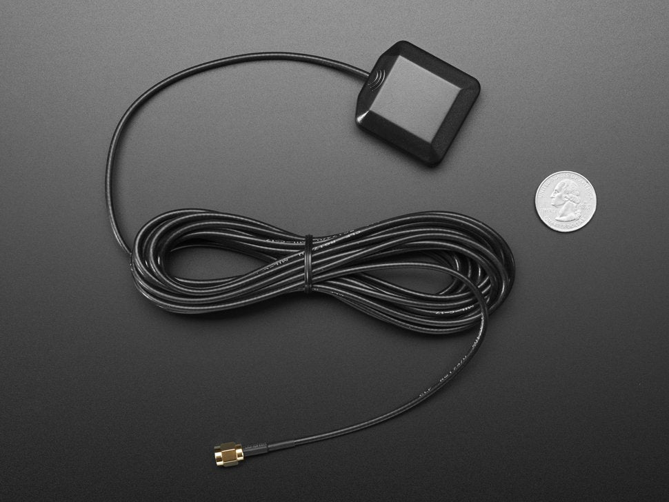 GPS Antenna External Active Antenna 3-5V 28dB 5 Meter SMA