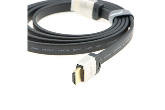 HDMI Cable High Speed Flat 1.5M Gold Plated