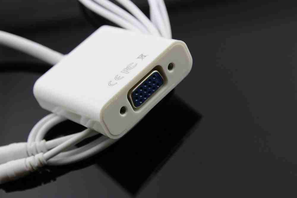 HDMI To VGA+Audio Adapter