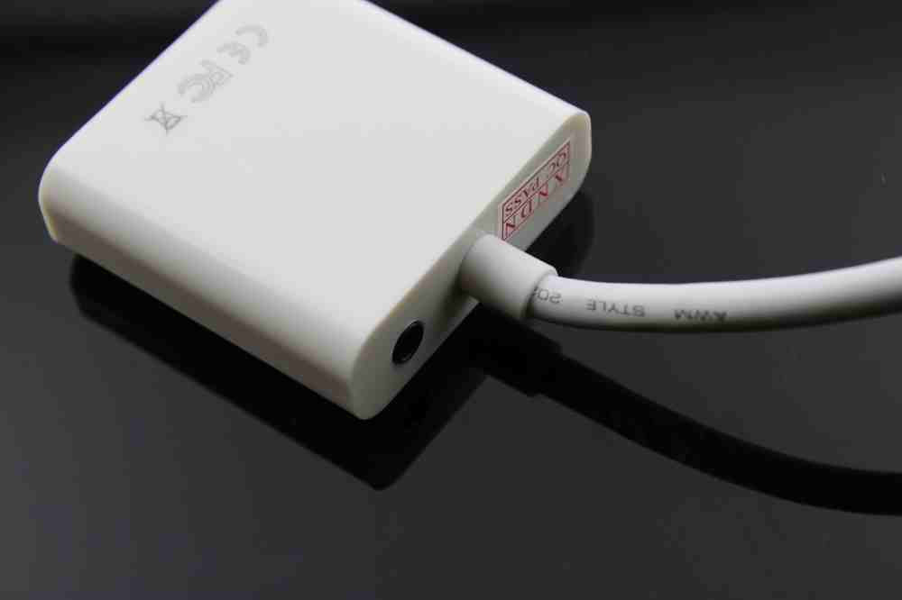 HDMI To VGA+Audio Adapter