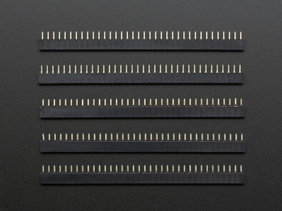 Header Female 36-pin 0.1" Short Pack of 5