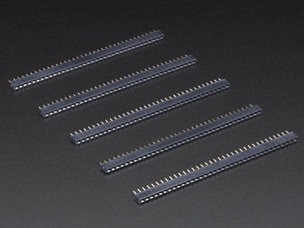 Header Female 36-pin 0.1" Short Pack of 5