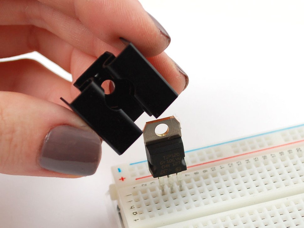 Heatsink TO-220 Clip-On