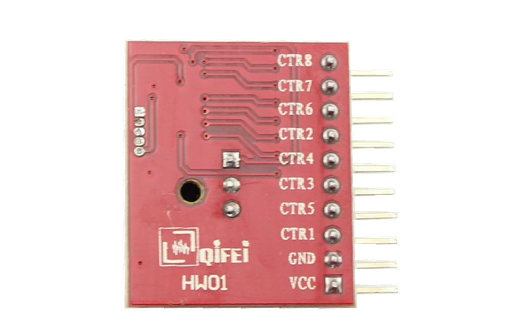 Infrared Remote Control 8 Channel Module with Digital Output