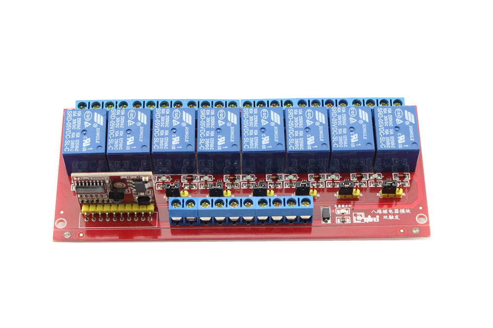 IR Infrared Remote Control Relay 8 Channel Module for Arduino
