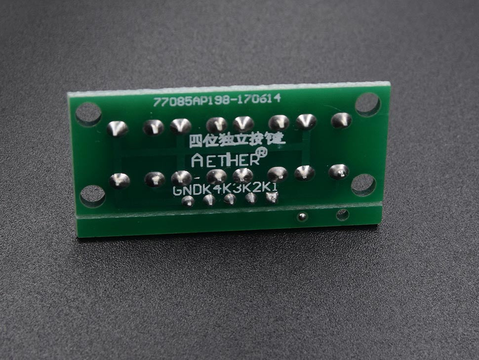 Keypad 1x4 Independent Button