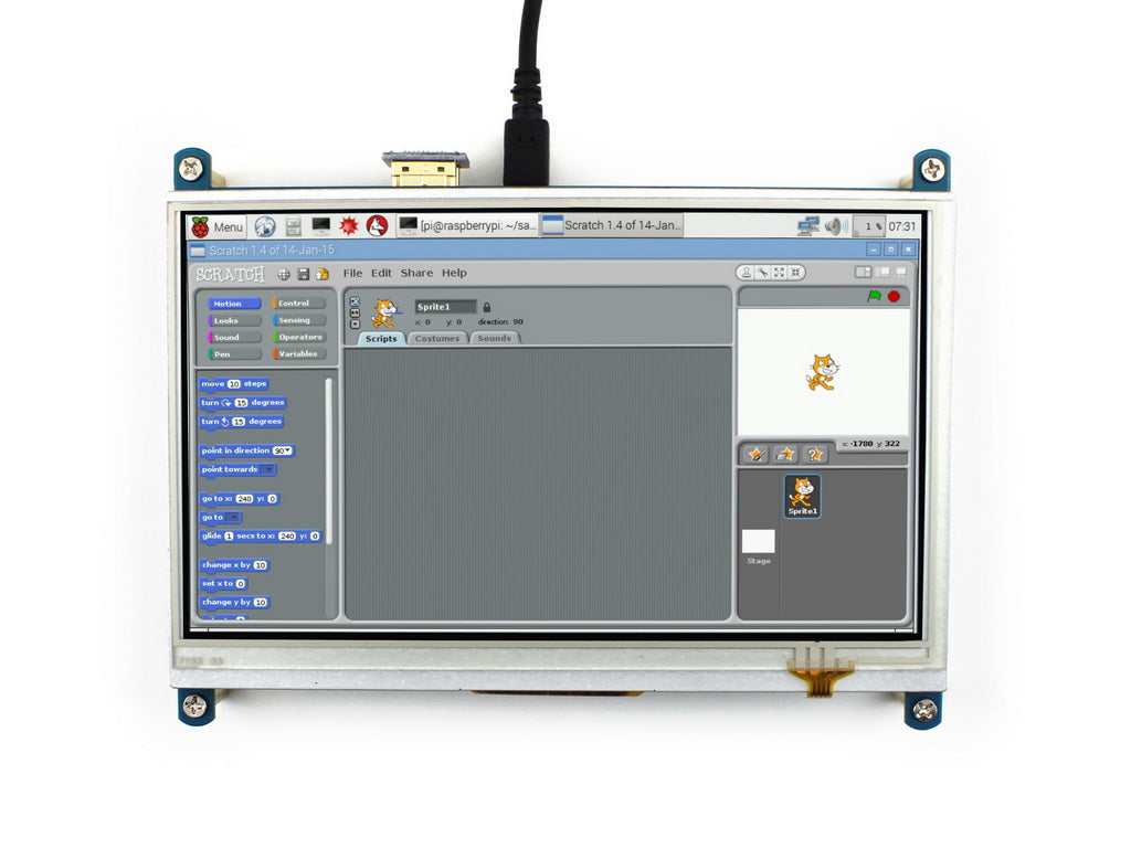 LCD HDMI 7inch 1024×600 Raspberry Pi
