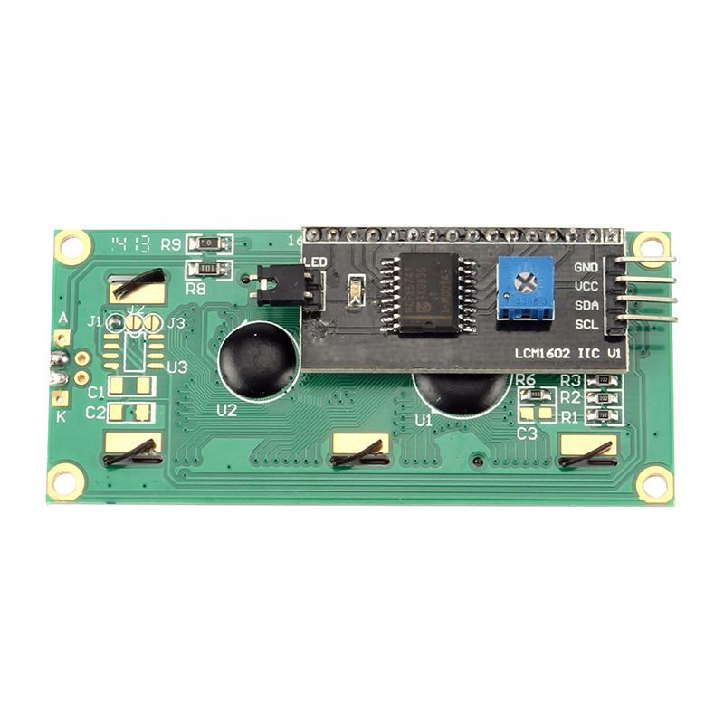LCD I2C 1602 Display Module Yellow