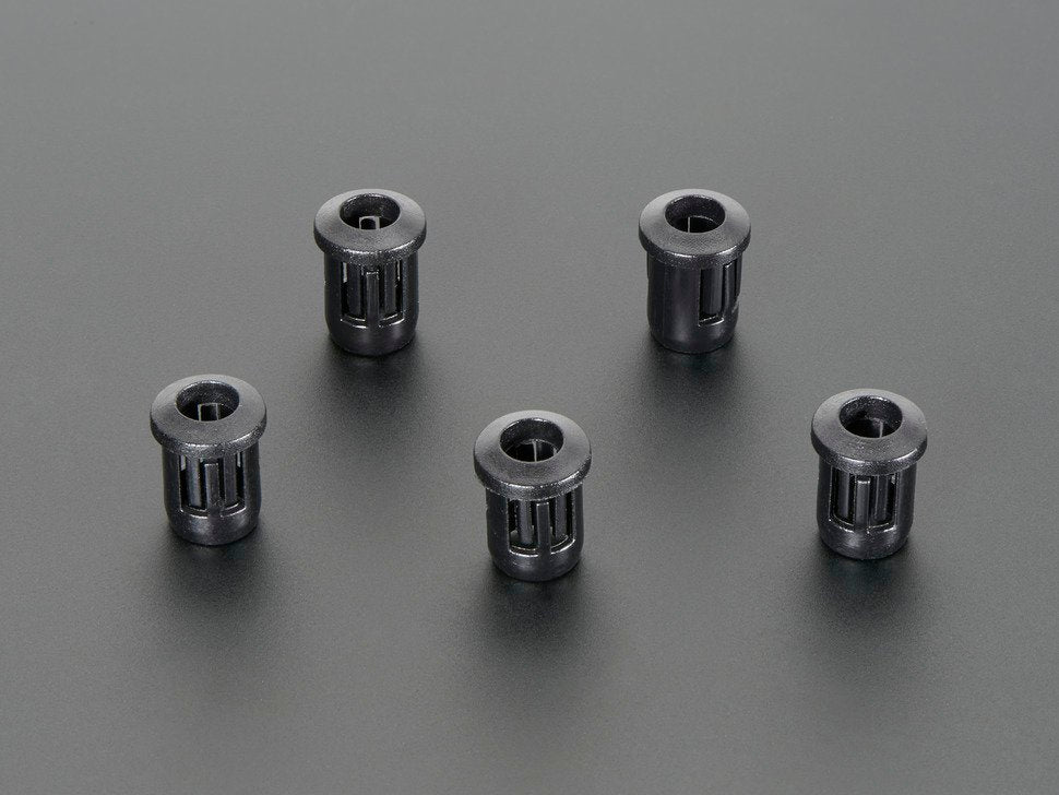 LED Holder 3mm Plastic Bevel 5PCS