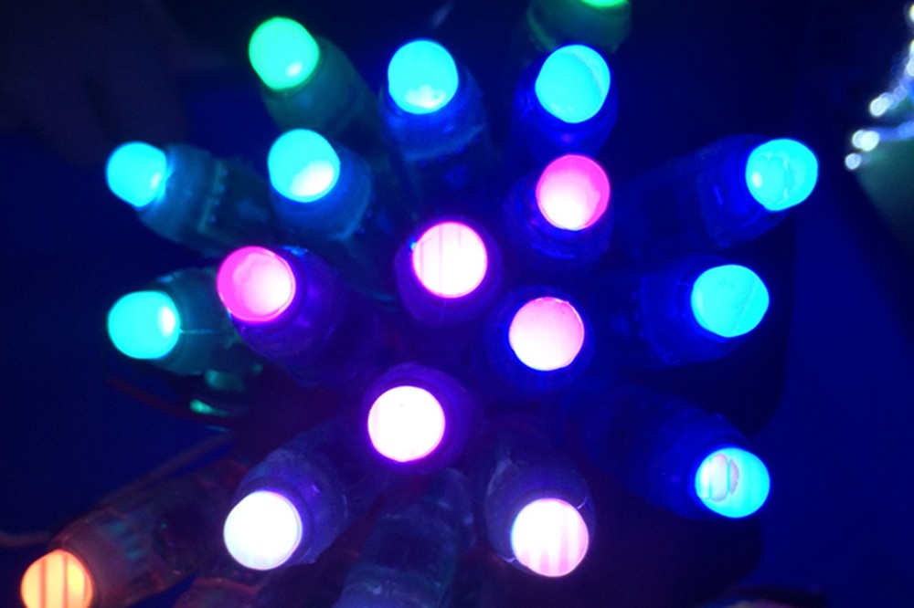 LED RGB Pixel Node Smart 50pcs DC12V 12mm WS2811