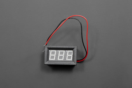 LED Voltage Meter Blue