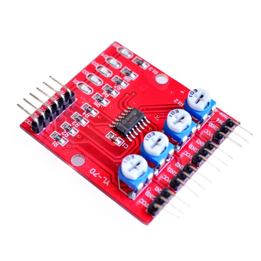 Line Tracking Sensor 4 Channel Module