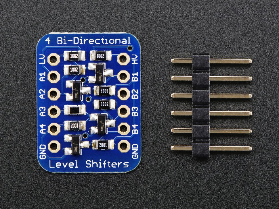 Logic Level Converter 4-channel I2C-safe Bi-directional BSS138