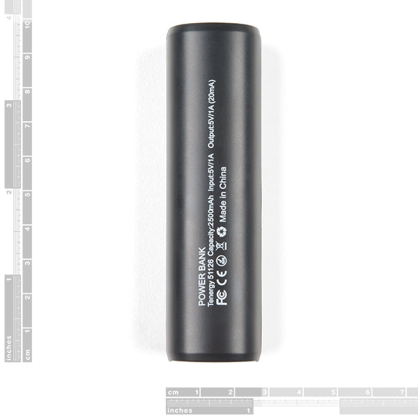 Low Current Lithium Ion Battery Pack - 2500 mAh (USB)