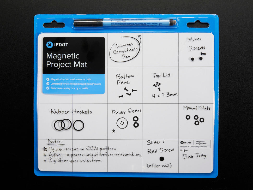 Magnetic Project Mat Professional Non-Slip