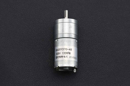 Metal DC Geared Motor 6V 133RPM 4.5kg.cm