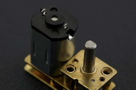 Micro DC Geared Motor with Exclusive Upside Down Structure 6V 150RPM 2.4Kg.cm