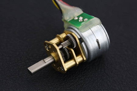 Micro Metal Geared Stepper Motor-12V 0-6kg-cm